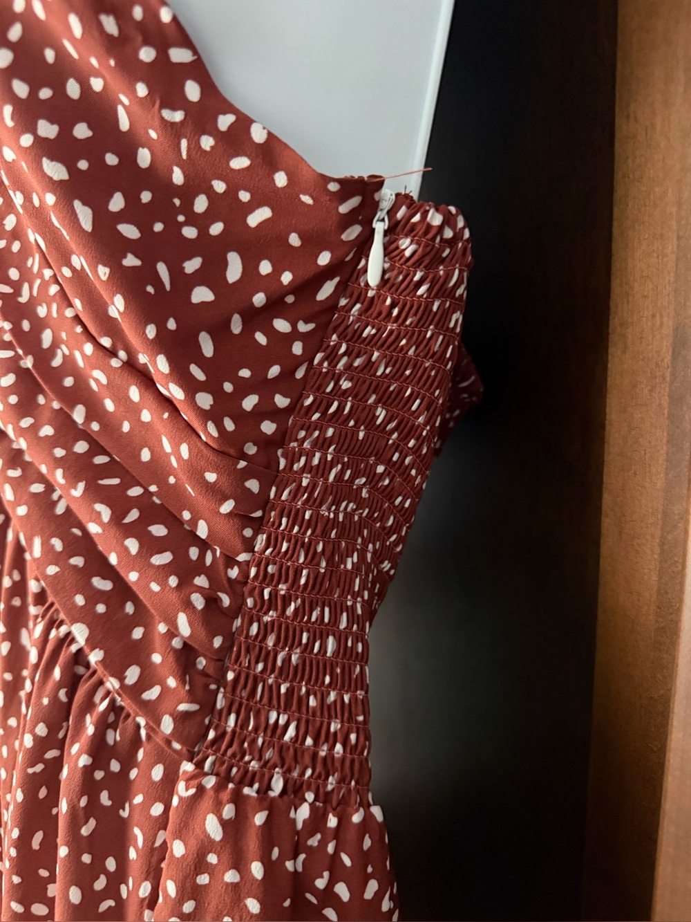LaRoque Original Silk Halter Dot Dress - Picture 11 of 15